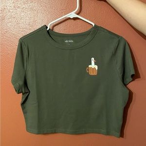Duck in Beer St. Patrick’s day Crop Top